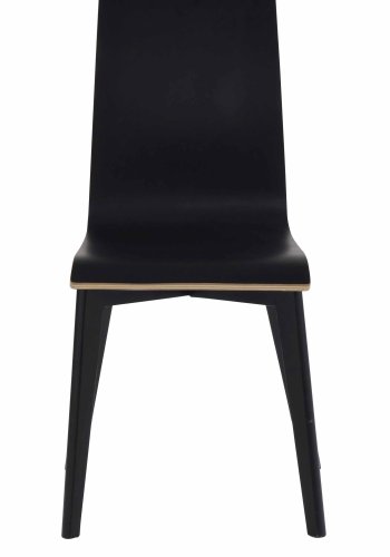 ROWICO Gracy spisebordsstol - sort laminat/sortlakeret eg