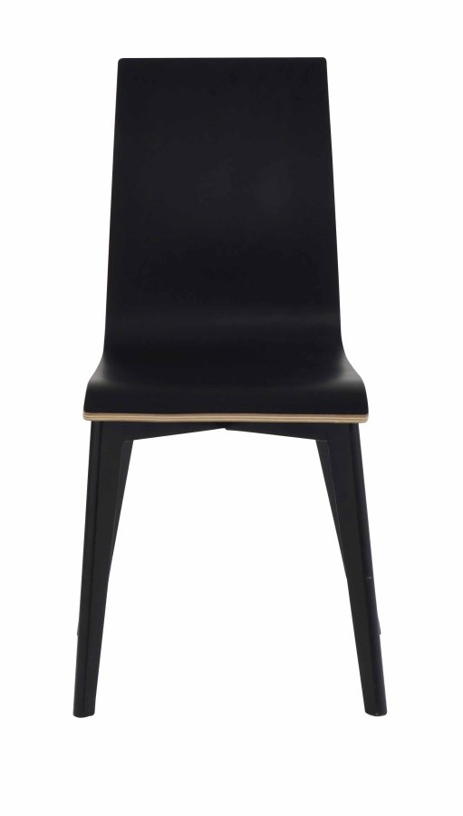 ROWICO Gracy spisebordsstol - sort laminat/sortlakeret eg