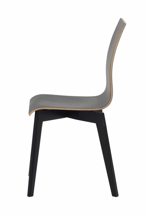 ROWICO Gracy spisebordsstol - sort laminat/sortlakeret eg