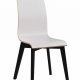 ROWICO Gracy spisebordsstol - hvid laminat/sort eg 