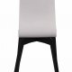 ROWICO Gracy spisebordsstol - hvid laminat/sort eg 
