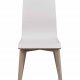 ROWICO Gracy spisebordsstol - hvid laminat/hvidpigmenteret eg
