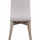 ROWICO Gracy spisebordsstol - hvid laminat/hvidpigmenteret eg