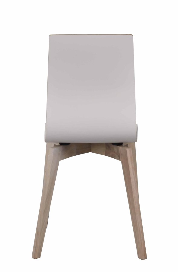 ROWICO Gracy spisebordsstol - hvid laminat/hvidpigmenteret eg