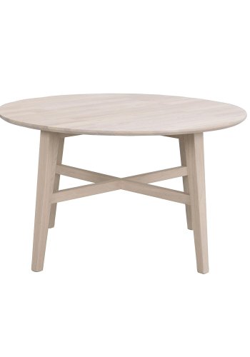 ROWICO rundt Filippa sofabord - hvidpigmenteret egetr (90)