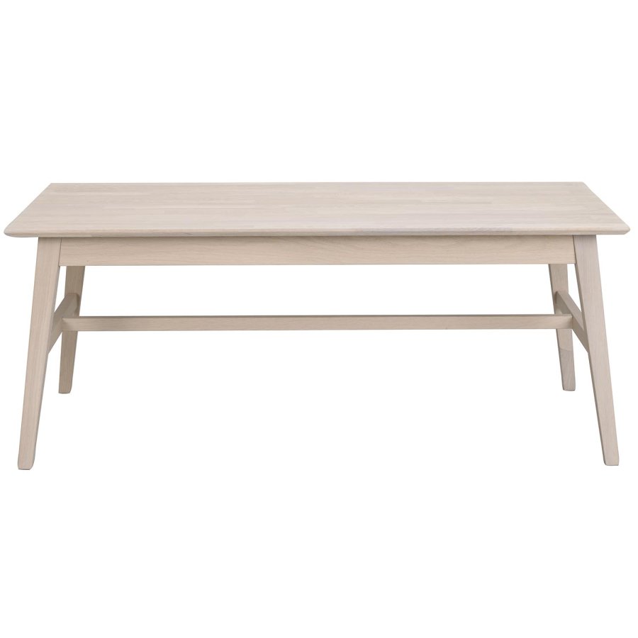 ROWICO Filippa sofabord - hvidpigmenteret egetr (130x70)