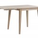 ROWICO Filippa spisebord - hvidolieret eg m. klap (80x80+45) 