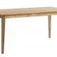 ROWICO Filippa spisebord - olieret eg, m. udtrk (180x90)
