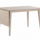 ROWICO Filippa spisebord - hvidolieret eg m. klap (80x120+45)  