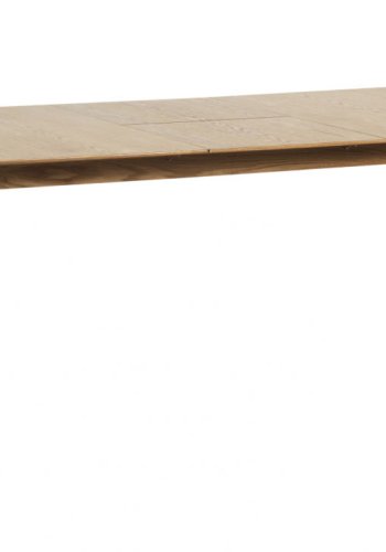 ROWICO Cirrus spisebord - lakeret eg, m. butterfly tillgsplade (190x90)
