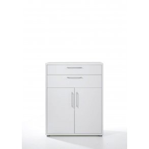 TVILUM Prima reol - hvid tr, m. hylder, skuffer og lger