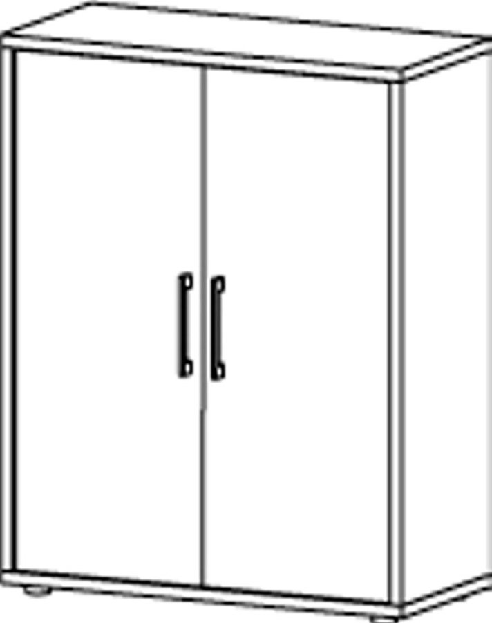 TVILUM Prima sknk - egestruktur tr m. 2 lger