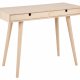 ACT NORDIC Century Skrivebord - Naturtr,  Eg Struktur, m. skuffer, Rektangulr, (74x45)