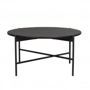 ROWICO rund Skye sofabord - sort egetrsfiner og metal (85)