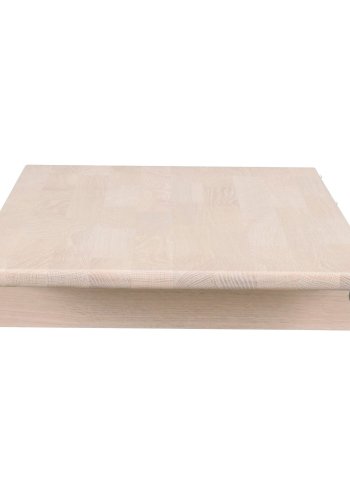 ROWICO Tyler tillgsplade - hvidpigmenteret egetr, til ovalt bord (40x105)