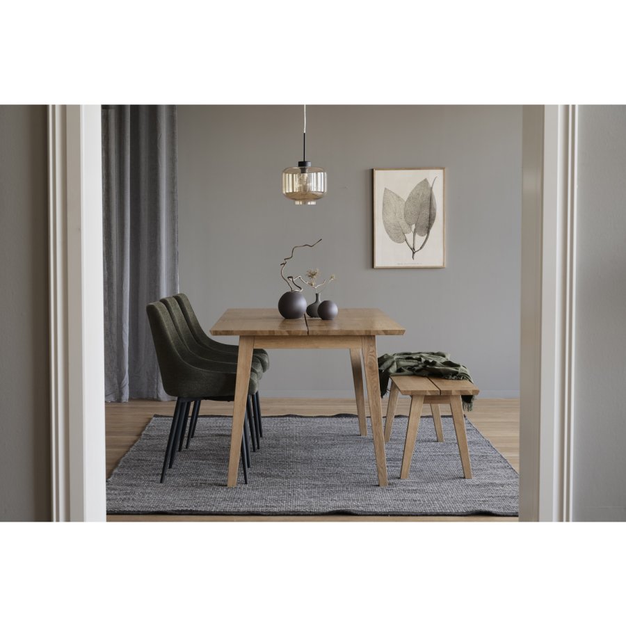 ROWICO Melfort bnk - brstet vildeg finér (144x38)