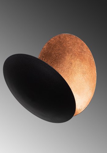 LUMI Yosma vglampe - sort og kobber metal