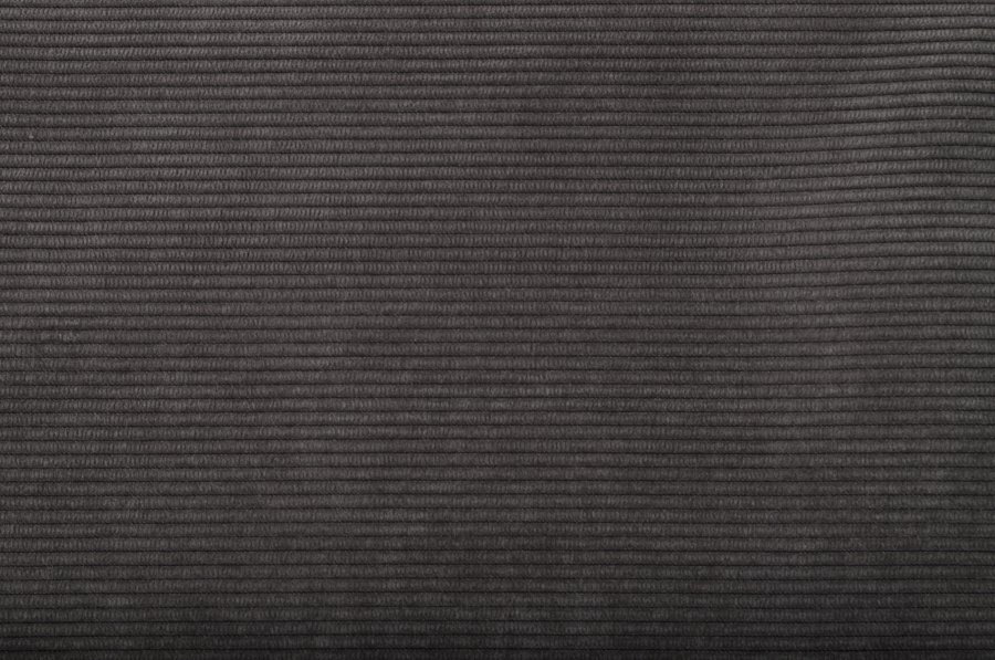 ZUIVER Ridge Rib Kink spisebordsstol, m. armln - gr fljl polyester/nylon og slv krom