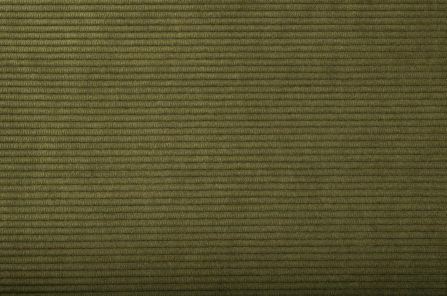 ZUIVER Ridge Rib Kink spisebordsstol, m. armln - grn fljl polyester/nylon og slv krom