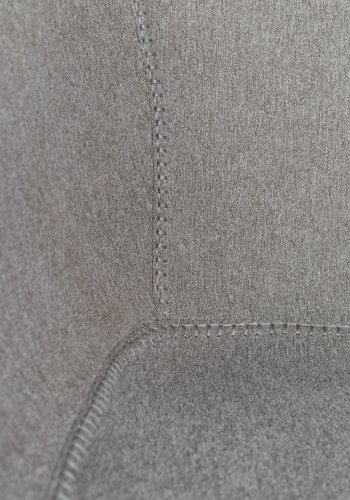 ZUIVER Feston lnestol, m. armln - gr polyester og sort stl