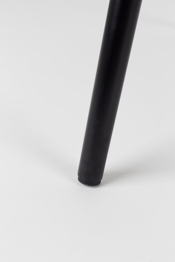 ZUIVER Albert Kuip havestol, m. armln, stabelbar - sort aluminium