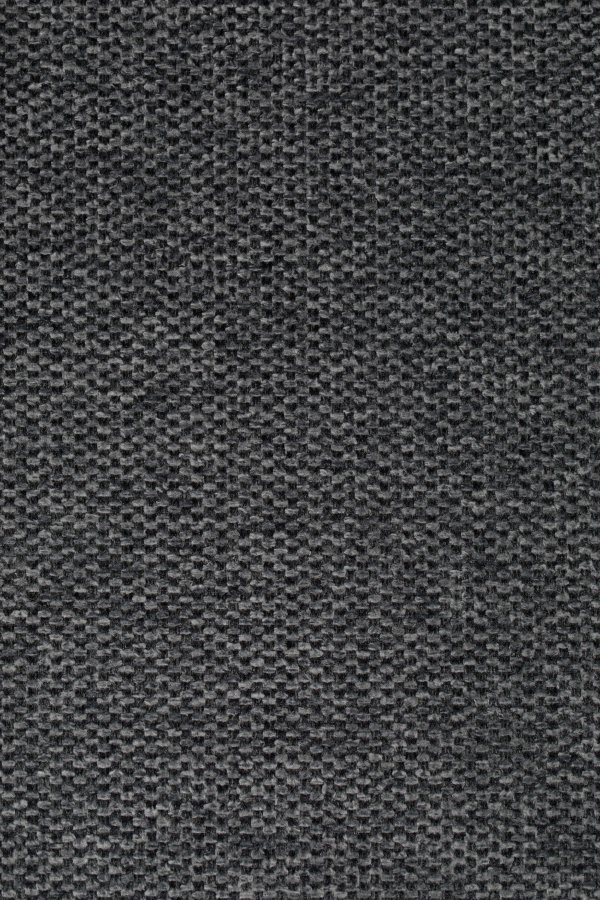 WHITE LABEL LIVING Jolien spisebordsstol, m. armln - mrkegr polyester/nylon og sort stl