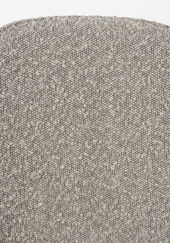 ZUIVER Albert Kuip spisebordsstol, m. armln og drejefunktion - taupe polyester og taupe aluminium