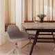 ZUIVER Albert Kuip spisebordsstol, m. armln og drejefunktion - taupe polyester og taupe aluminium