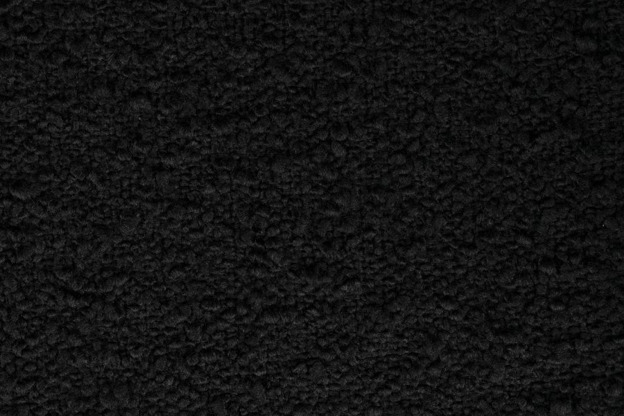 ZUIVER Doulton Swivel drejestol, m. armln - sort polyakryl/polyester og sort stl