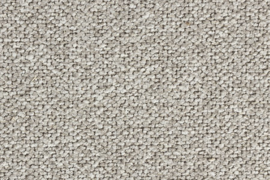 WHITE LABEL LIVING Jerrico spisebordsstol, m. armln - lys beige polyester og lys beige metal