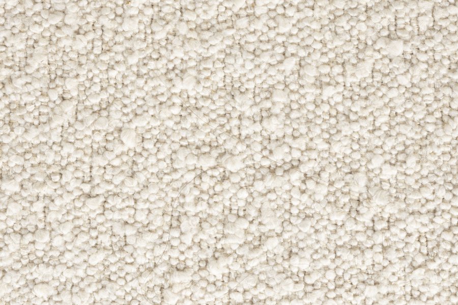 ZUIVER Flexback spisebordsstol, m. armln - beige bouclé og natur bgetr
