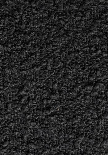 ZUIVER Flexback spisebordsstol, m. armln - sort bouclé og sort bgetr