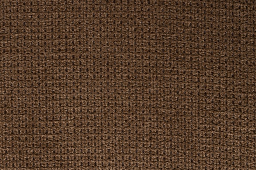 WHITE LABEL LIVING Daley spisebordsstol, m. armln - beige/brun polyester og sort jern