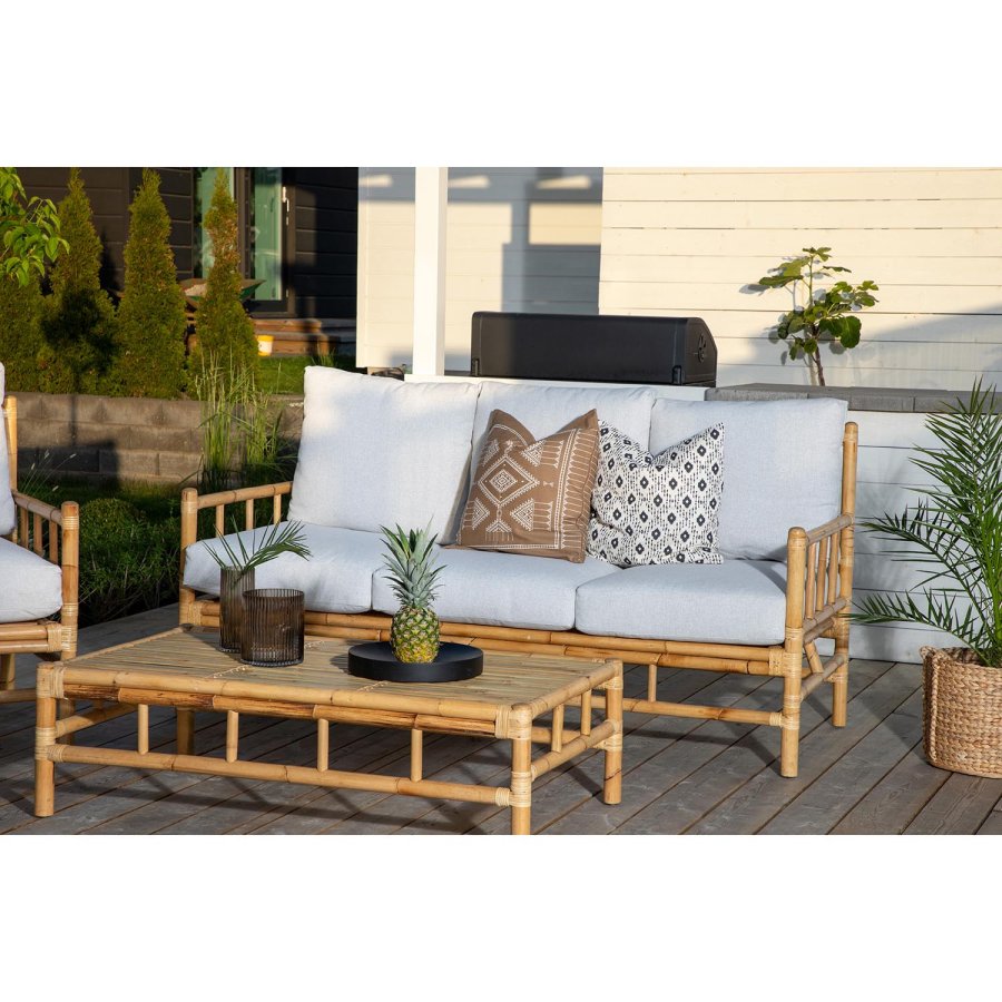 VENTURE DESIGN Cane Sofa Table - 70*120cm Bamboo