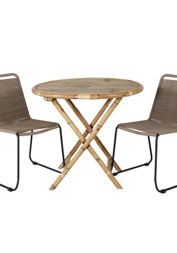 VENTURE DESIGN Cane havebord - natur bambus (80)