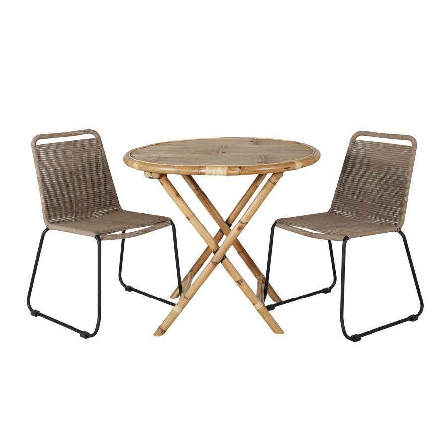 VENTURE DESIGN Cane havebord - natur bambus (80)