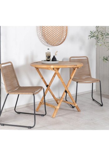 VENTURE DESIGN Cane havebord - natur bambus (80)