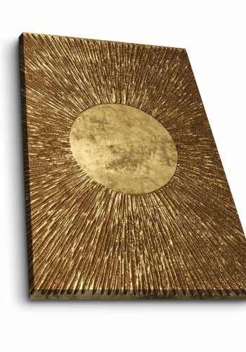 NORDVÄRK 4570NISC billede, rektangulr - guld lrred (70x45)