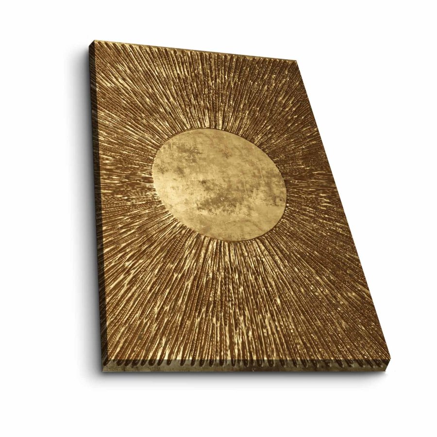 NORDVÄRK 4570NISC billede, rektangulr - guld lrred (70x45)