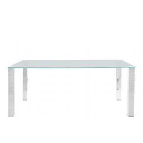 ACT NORDIC Kante Spisebord - Glasplade, glas, Rektangulr, (75x180x90)