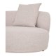 HOUSE NORDIC  Kingston Sofa - Sofa med 2 puder, venstrevendt, natur, HN1295