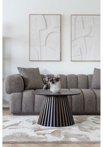 HOUSE NORDIC  Aurora Sofa - Sofa med 2 puder, brun, HN1296