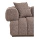 HOUSE NORDIC  Aurora Sofa - Sofa med 2 puder, brun, HN1296