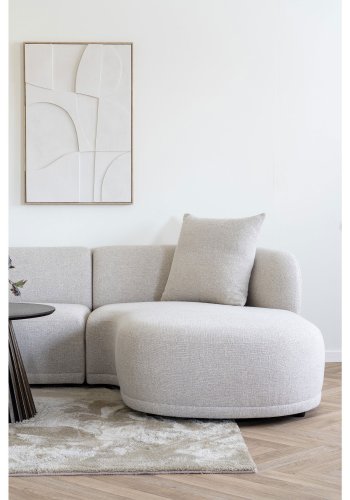 HOUSE NORDIC  Kingston Sofa - Sofa med 2 puder, hjrevendt, natur, HN1295