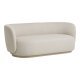 HOUSE NORDIC Mykonos 2,5 pers. sofa - sand polyester stof og metal