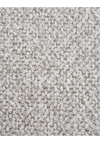 HOUSE NORDIC Salvador loungesofa, m. venstre chaiselong - lysegr bouclé polyester stof og sort