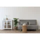HOUSE NORDIC Marlow 2 pers. sovesofa - gr polyester og natur tr