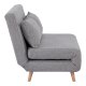 HOUSE NORDIC Marlow 2 pers. sovesofa - gr polyester og natur tr
