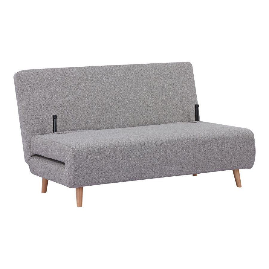 HOUSE NORDIC Marlow 2 pers. sovesofa - gr polyester og natur tr