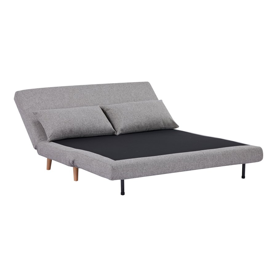 HOUSE NORDIC Marlow 2 pers. sovesofa - gr polyester og natur tr